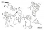Bosch 3 603 JA4 101 Psb Easy Li-2 Cordless Impact Drill 12 V / Eu Spare Parts